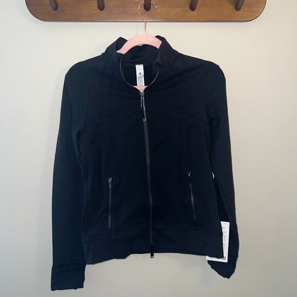 NWT Define Track Jacket Luon - Size 4 - Black - Picture 2 of 9